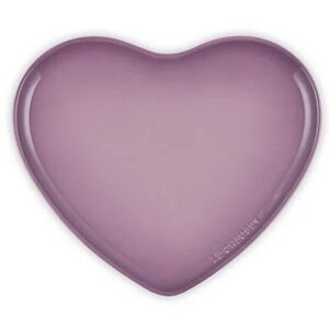 NIB BIG Le Creuset 32 cm MAUVE HEART Serving Platter